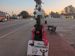Christmas Light Poles
